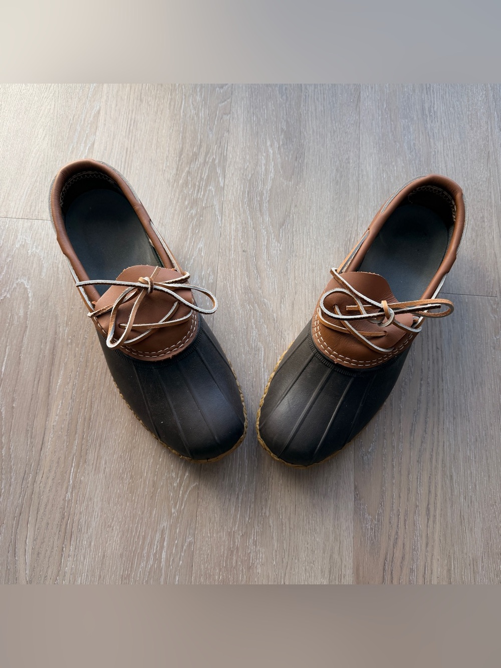 LL Bean men’s slip on moc beans boots